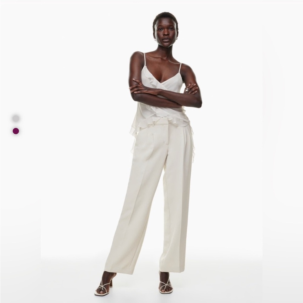 Wilfred Effortless pant Matte pearl 12 long